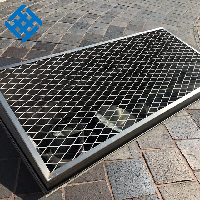 Hot Sale Heavy Duty 1mm Hole Diamond Expanded Metal Lath Hardware Cloth 1mm Hole Aluminium Sheet Panel Steel Wire Mesh