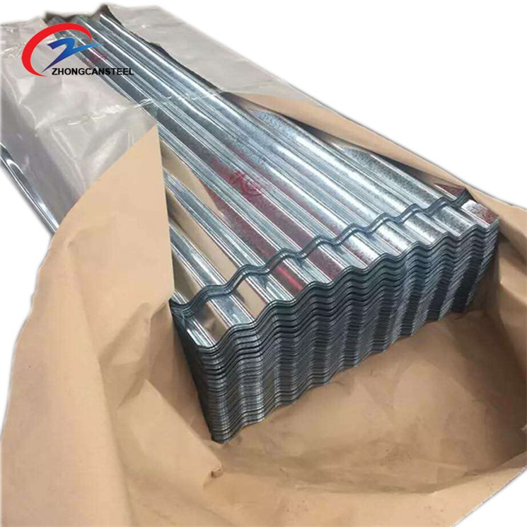 Good price corrugated steel roofing sheet GI hard Q235 Grade g550 z275 galvanized steel coil