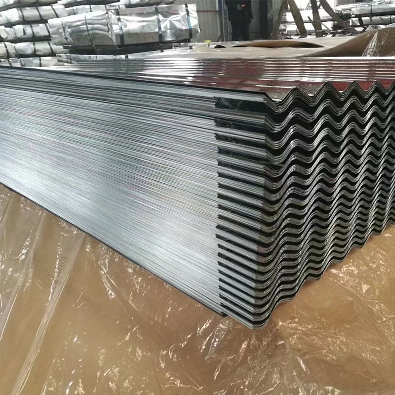 SGCC DX51 z140 Cold Rolled Color Coated Painted Corrugated Metal Galvanized Iron Roof Sheets for Building Steel Material