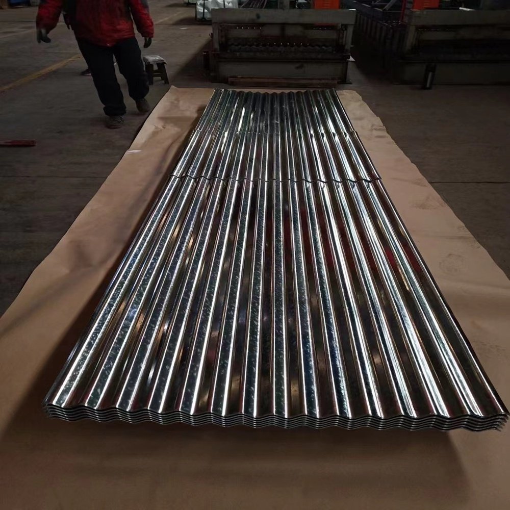SGCC DX51 z140 Cold Rolled Color Coated Painted Corrugated Metal Galvanized Iron Roof Sheets for Building Steel Material
