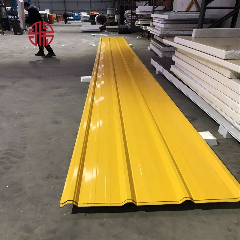 Ral Color Coated 24 26 28 30 Gauge Metal Roof Sheets Prices Steel Zinc Corrugated Roofing Tiles Plate Panel