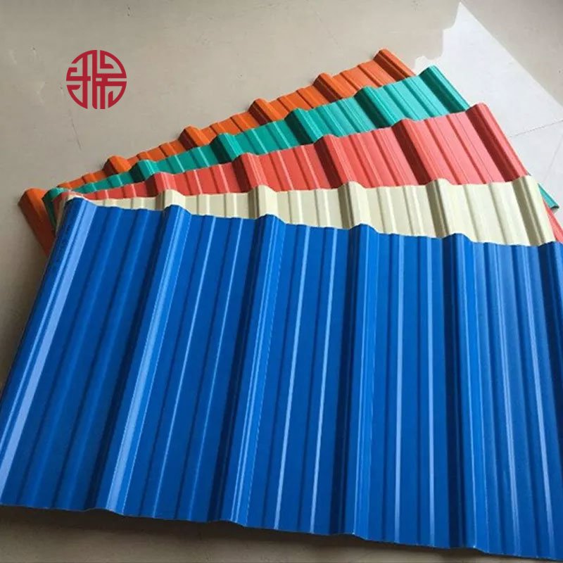 Ral Color Coated 24 26 28 30 Gauge Metal Roof Sheets Prices Steel Zinc Corrugated Roofing Tiles Plate Panel