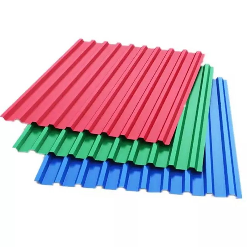 quality assurance roofing sheet 16 gauge color coated corrugated steel plate/sheets roof tiles corrugated fence sheet