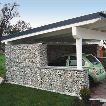 Heavy duty gabion basket fence galfan coated gabion stone cage welded gabions boxes wall for landscape retaining wall