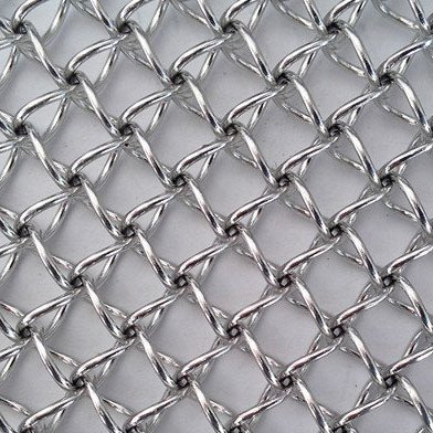 Room divider screen chainlink metal curtain architectural mesh