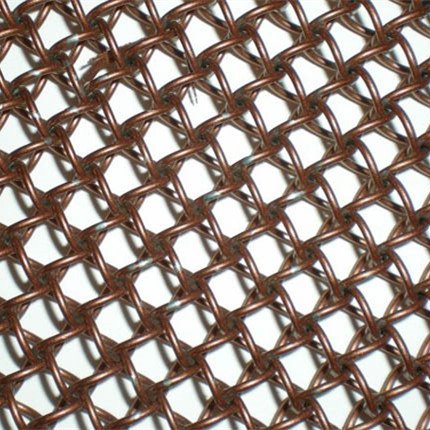 Room divider screen chainlink metal curtain architectural mesh