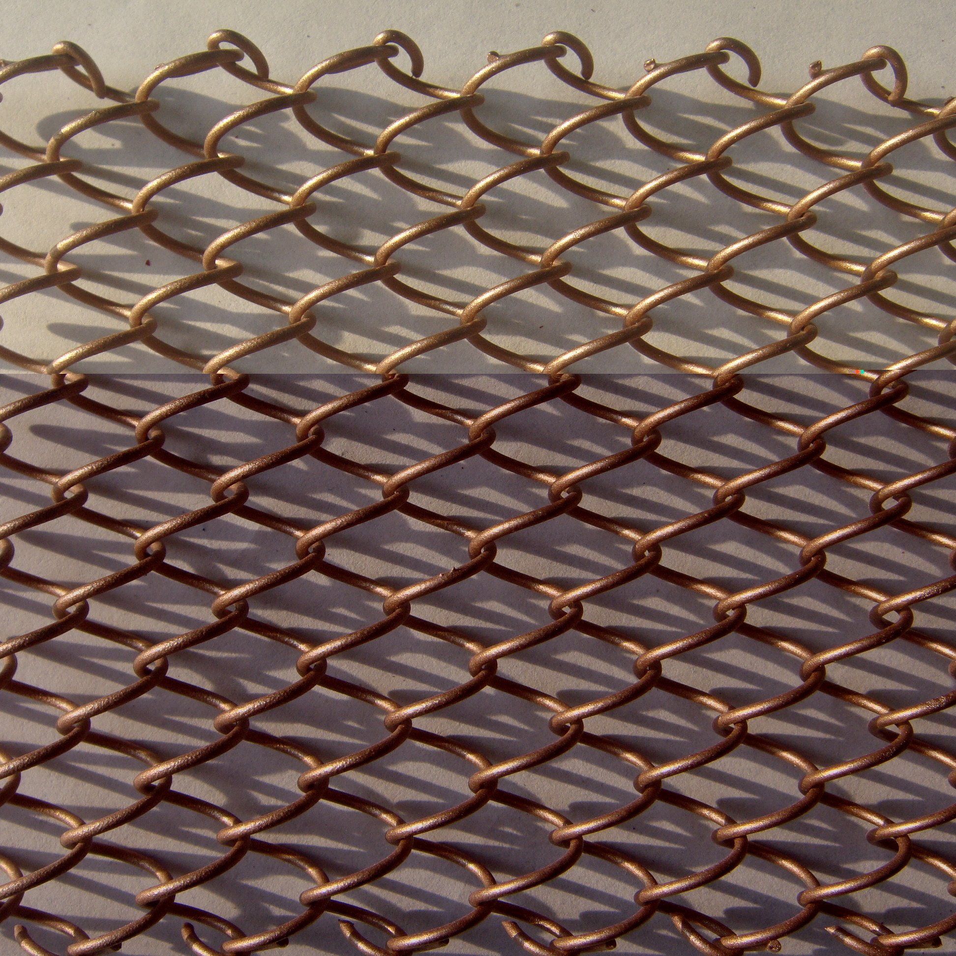 Room divider screen chainlink metal curtain architectural mesh