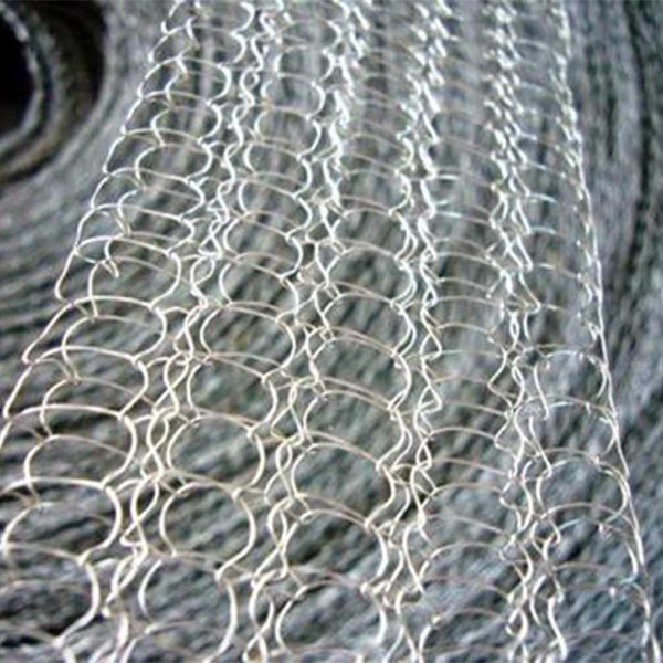 knitted wire mesh tube/stainless steel gas-liquid separate filter/knitted wire mesh filter