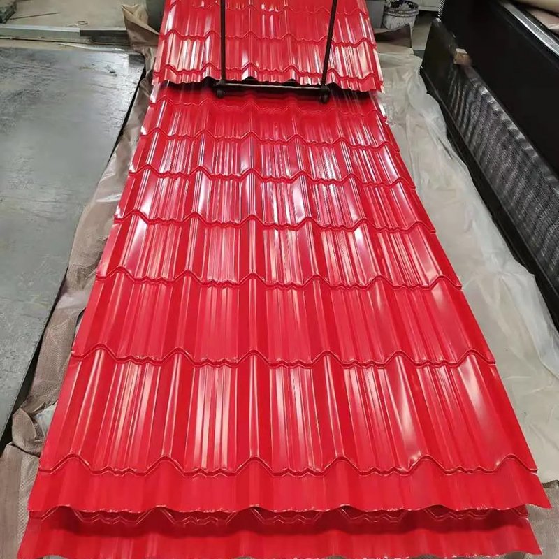 Factory customized various ppgi ppgl galvanized corrugated steel sheet