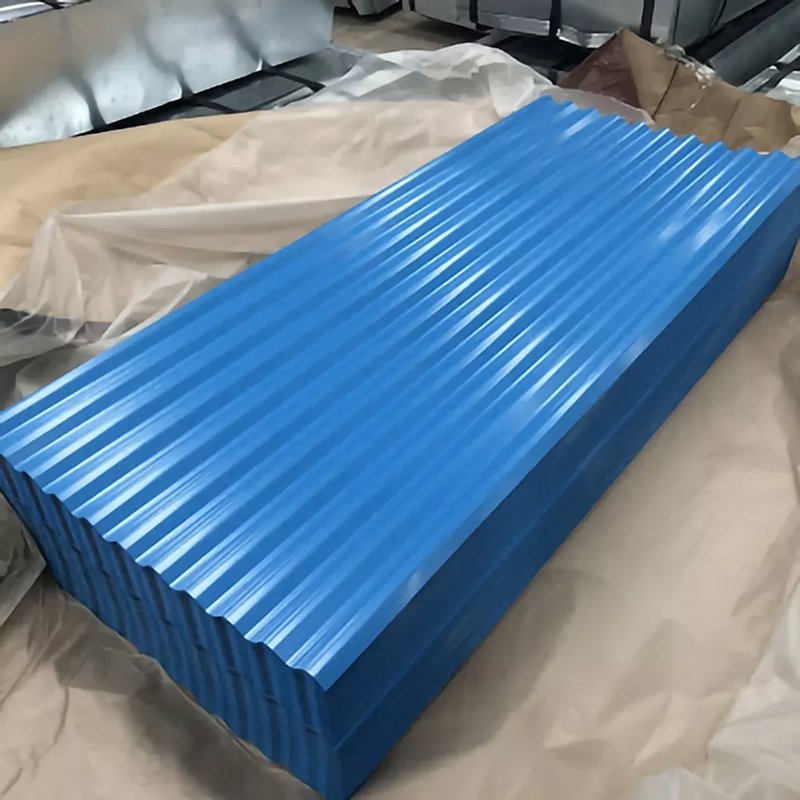 Factory customized various ppgi ppgl galvanized corrugated steel sheet