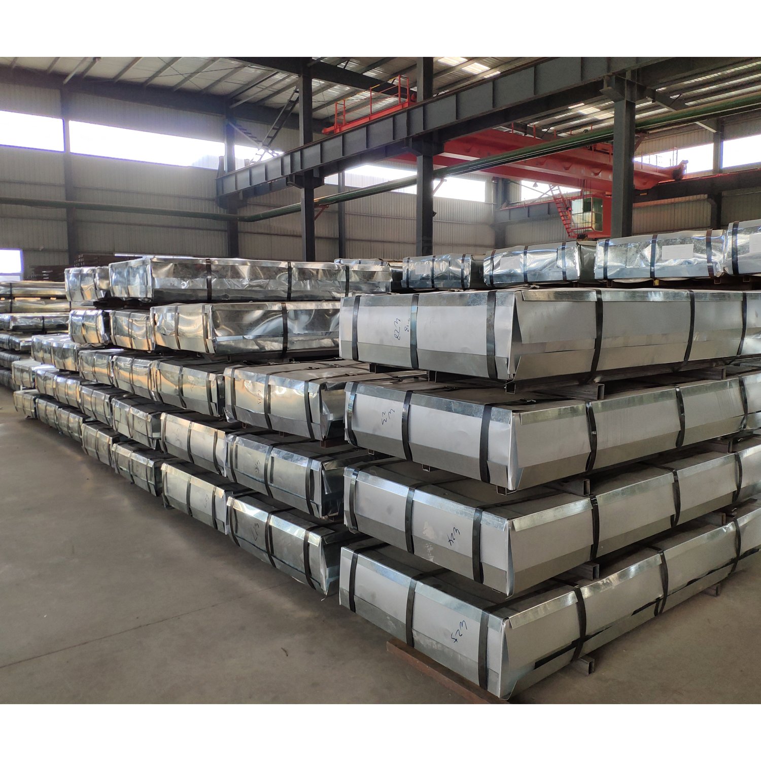 Cheap 22 24 28 Gauge 0.5mm 0.35mm Z150 Z100 Z275 galvanized Zinc Metal Gi corrugated Roofing steel sheets