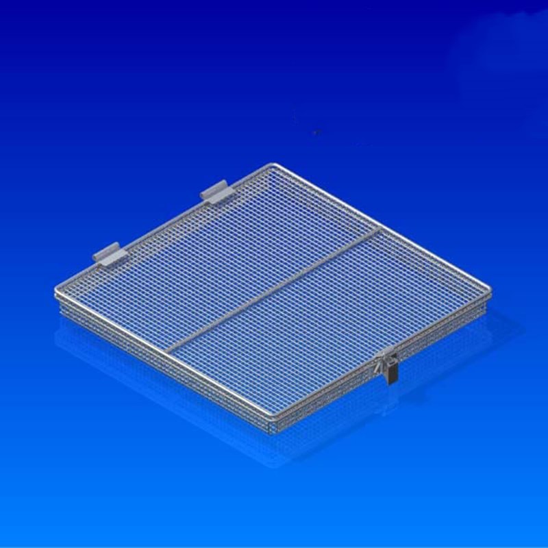 304 Stainless Steel Kitchen Baskets with Perforated Design Rustproof 304 Stainless Steel Mesh Baskets for Kitchen Storage
