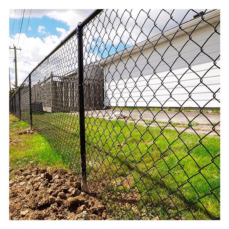 Cheap Price 100 Foot Galvanized Diamond Wire Fence Roll Chainlink Chain Link Fence Mesh