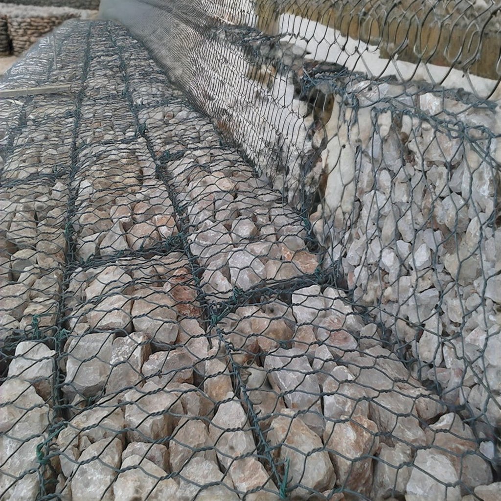 Galvanized Steel Stone Cage Wire Mesh Gabion Box