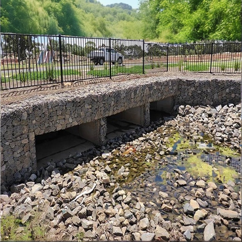 Galvanized Steel Stone Cage Wire Mesh Gabion Box