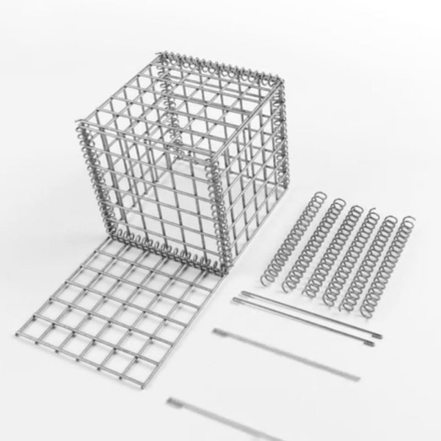 200x100x100 Soudes Gabion Boite Fence Decorative retaining Wall gabion Box For Garden