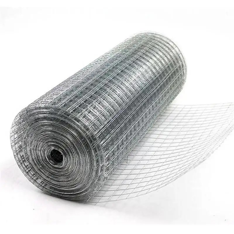 Hot dipped galvanized fencing netting 10 gauge steel welded wire mesh for animal pet cages