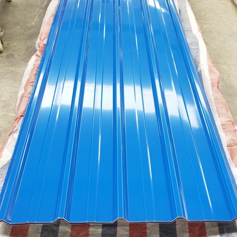 High Quality Ral 9006 Ral 9003 Ral9010 Ral 9014 Ral9019 0.45mm Thick Ppgi Galvanized Steel Roofing Sheet