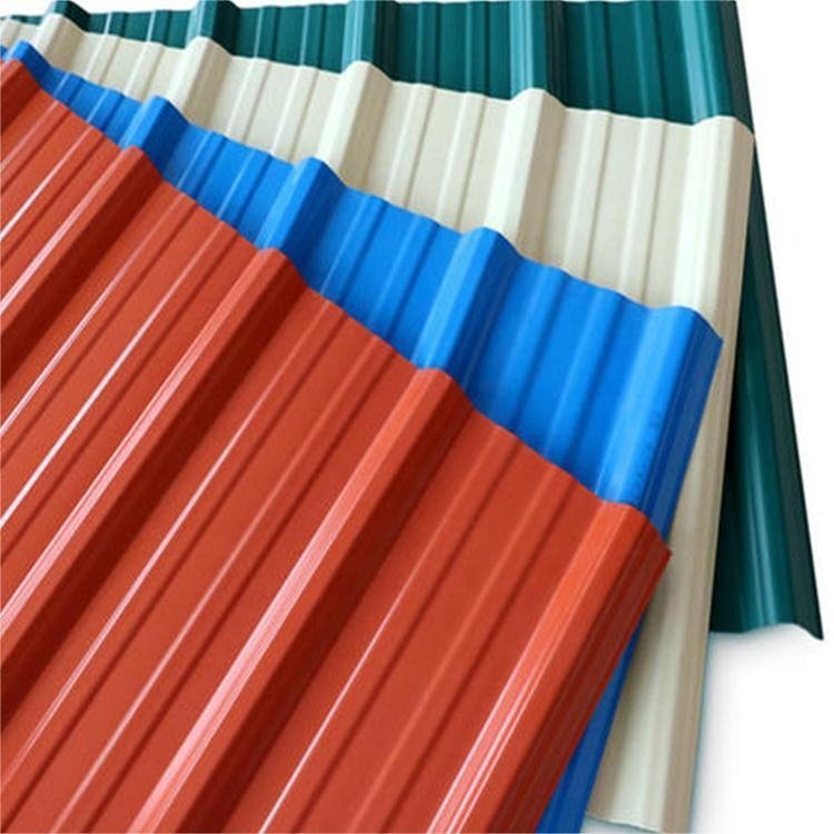 S350GD metal shed sale bwg 28/26/24 galvanized corrugated sheet roofs coated color steel sheet