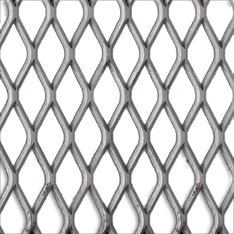 Aluminum Flattened Expanded Metal Sheet Wire Mesh Gutter Protection Mesh Building Facades