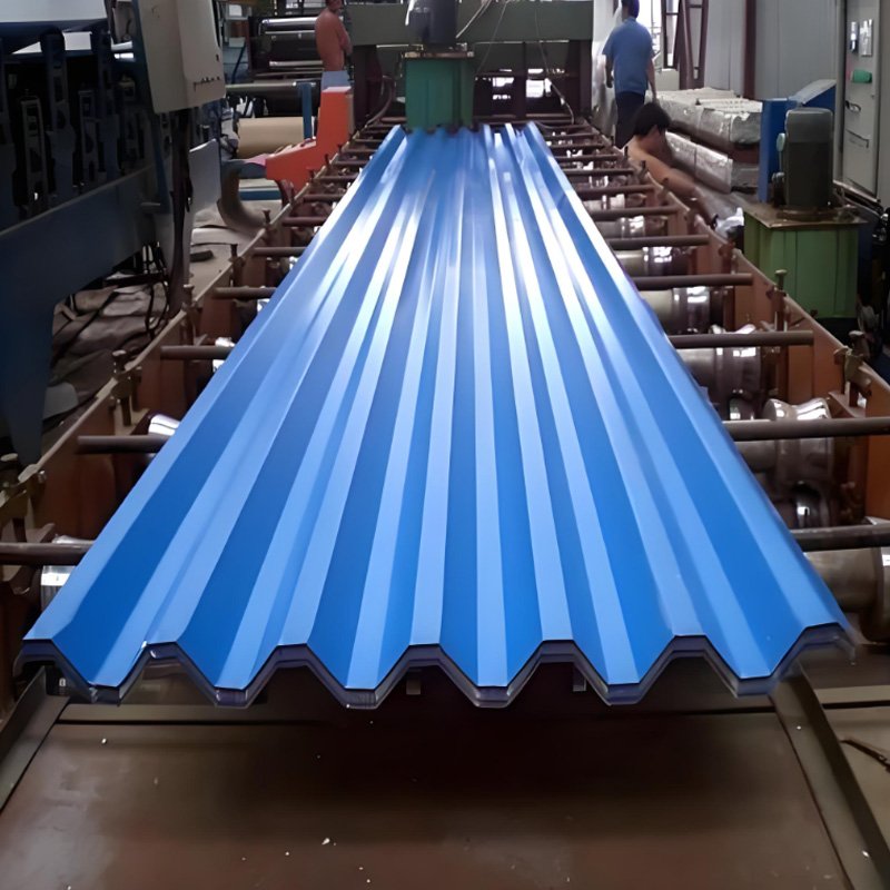 Prepainted Galvanized Corrugated Sheet Roofing Sheet for Building Material PPGI PPGL Color Coated Steel Matel Sheet