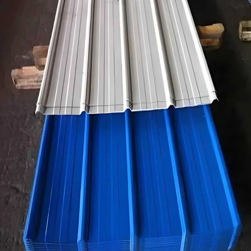 Prepainted Galvanized Corrugated Sheet Roofing Sheet for Building Material PPGI PPGL Color Coated Steel Matel Sheet