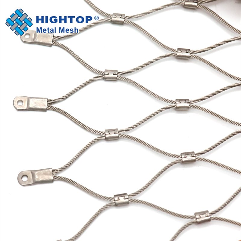 316 Ss Wire Rope Cable Zoo Protecting Stainless Steel Wire Zoo Mesh