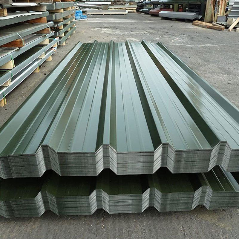 Ral 3001 Red Corrugated Steel Roofing Sheet PPGI Sheet Color Coated Galvanized Steel Corrugated Roofing Sheet