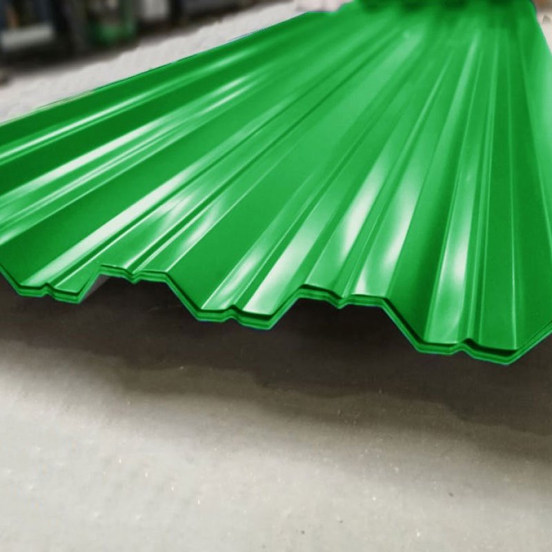 Ral 3001 Red Corrugated Steel Roofing Sheet PPGI Sheet Color Coated Galvanized Steel Corrugated Roofing Sheet