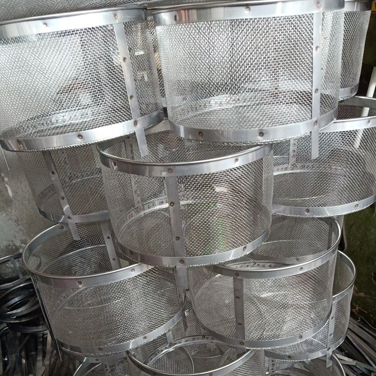 Stainless Steel Basket Mesh for Aggregates Firmness Test