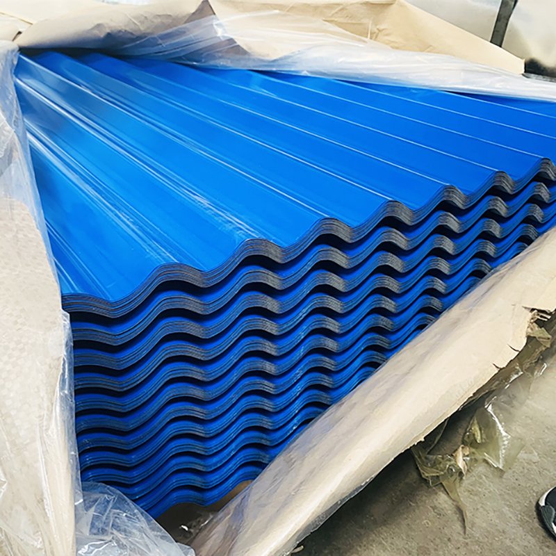 2024 new SDJL Gauge Corrugated Gi Galvanized Steel Roofing Sheet 0.12mm Prepainted galvanized PPGI corrugated steel roofing