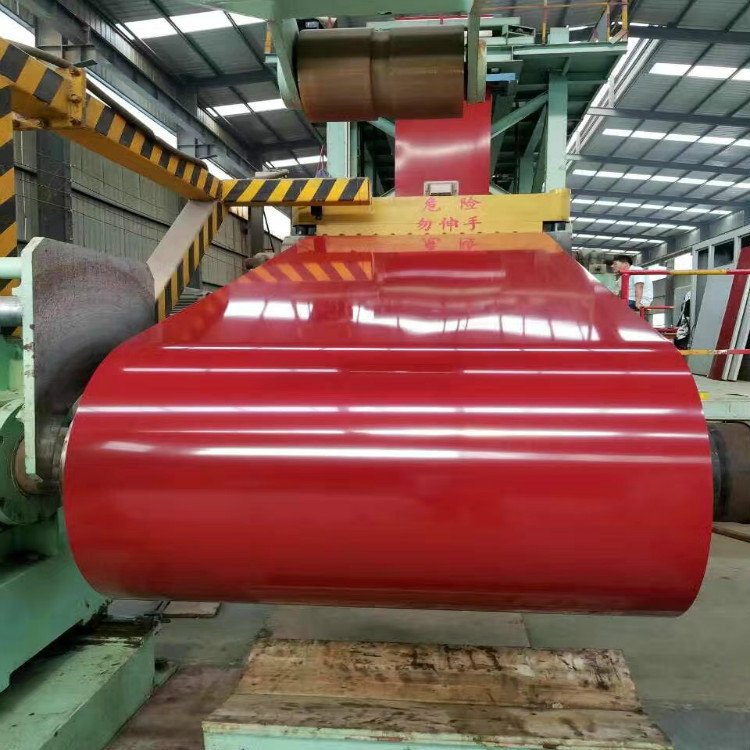 Az150g High Quality Pre-painted Galvanized Steel Coil 2mm Ral8017 Wrinkle Ppgi Ppgl