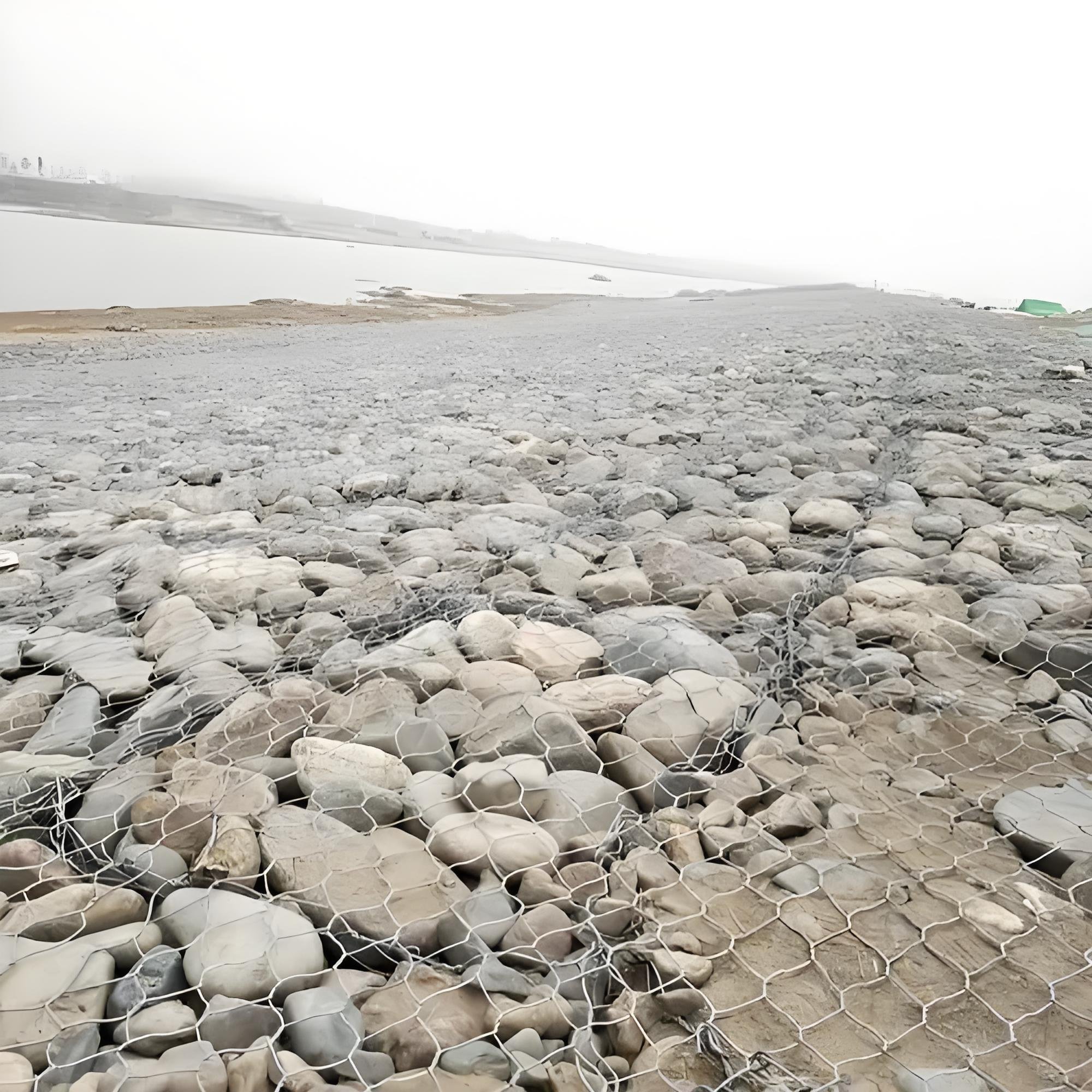 Factory Price Galvanized Gabion Wire Mesh 50mm Hexagonal Gabion Box Baskets for Sale