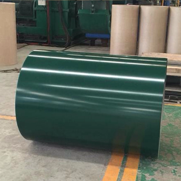 PE PVDF matt white ral9016 prepainted galvanized steel ppgl color coated ppgi steel coil