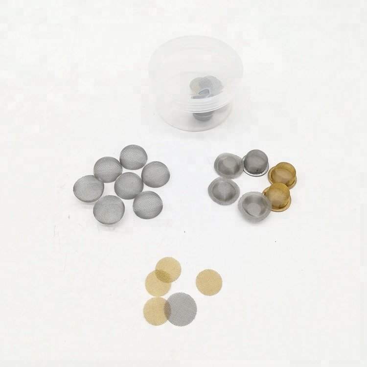 High quality 8mm round stainless steel mesh disc for earphone