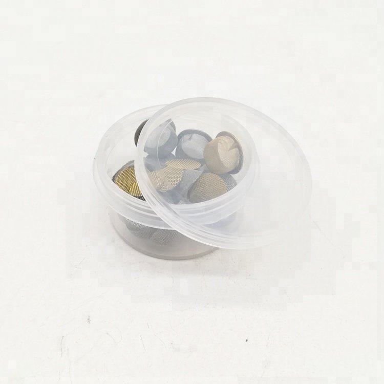 High quality 8mm round stainless steel mesh disc for earphone
