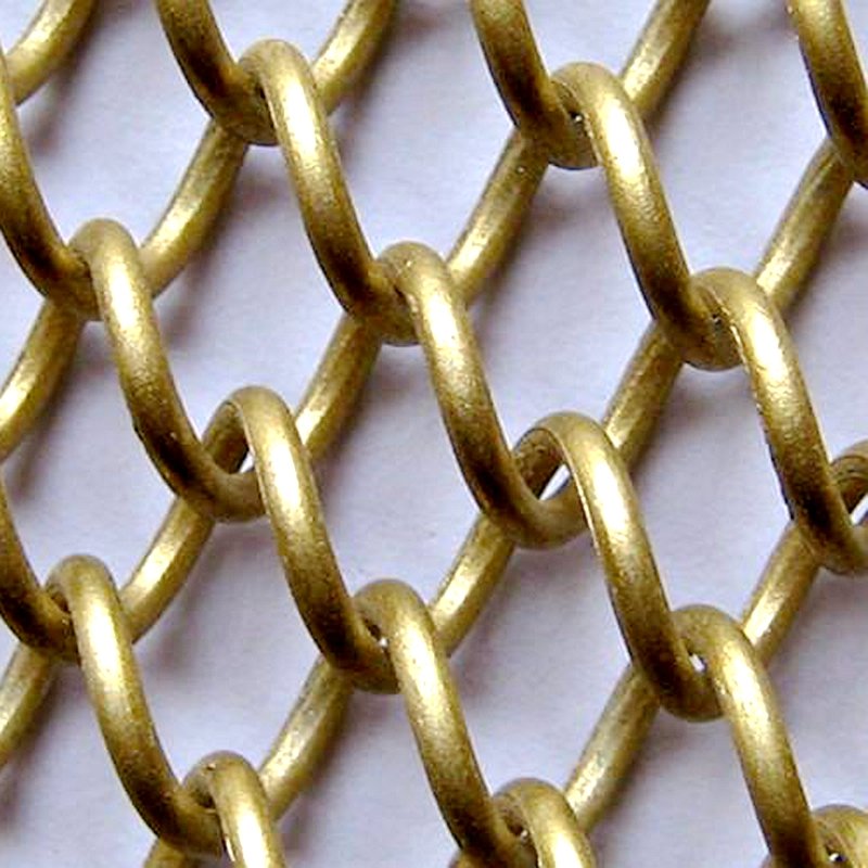 Metal Drapes Curtain Panels Architectural Drapery Interior Design Exterior Screens Woven Fabric Decorative Wire Mesh Curtains