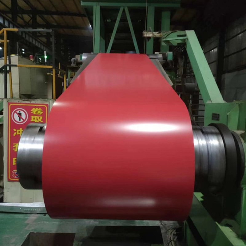 Various Colors Red Green Paint Color Coated Galvanized Steel Coil PPGI Coils