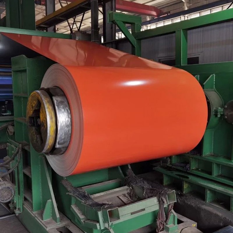 Various Colors Red Green Paint Color Coated Galvanized Steel Coil PPGI Coils