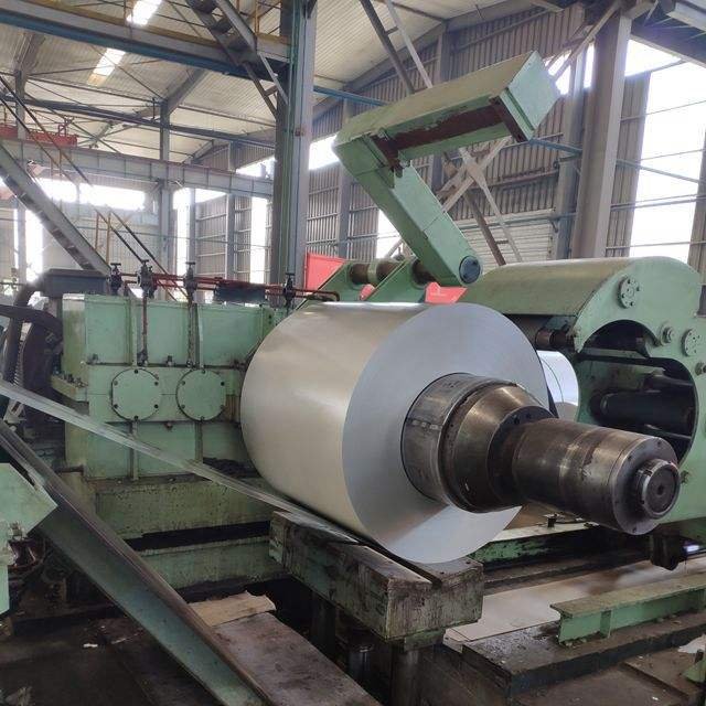 building material prepainted galvalume zinc color coated metal rolled hot dip galvanized steel coils strip products