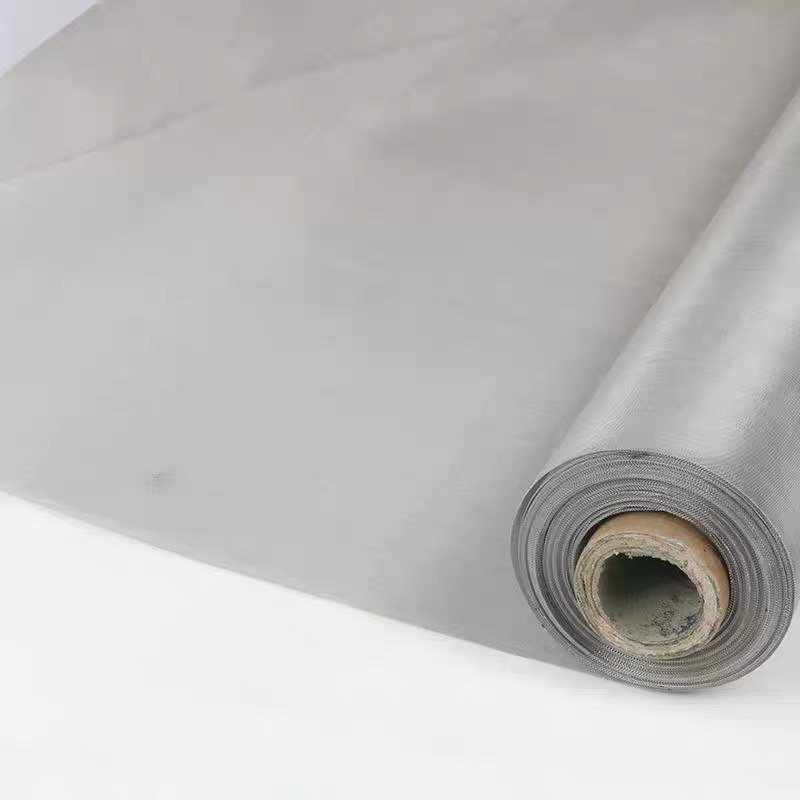 Supply 304 316 316L Stainless Steel Woven Wire Mesh Iron Wire Mesh