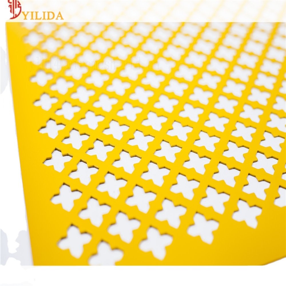 Mesh Punching Hole Plate Facade Perforated Metal Decorative Metal PVC Coated Mesh Screen Sheet Metal Screen Case Screening Panel