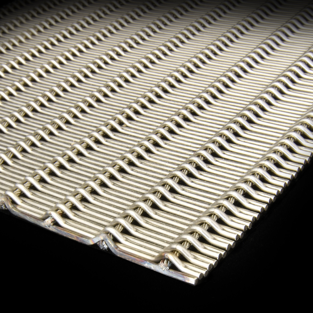 Stainless steel metal mesh for buildings shielding and thermal insulation with ropes and rods