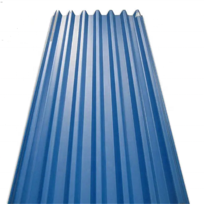 Farm Sheds Storage cold rolled corrugated wave Galvanized steel sheet PPGI steel roof sheet