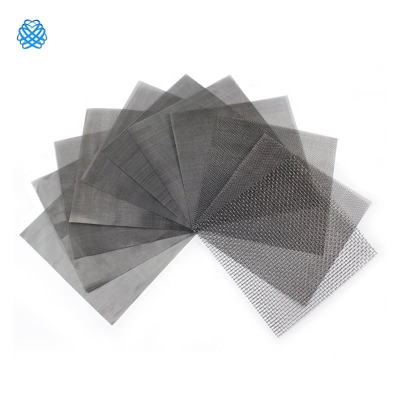 12x64 24x110 30x150 dutch weave black iron wire plastic extruder filter mesh