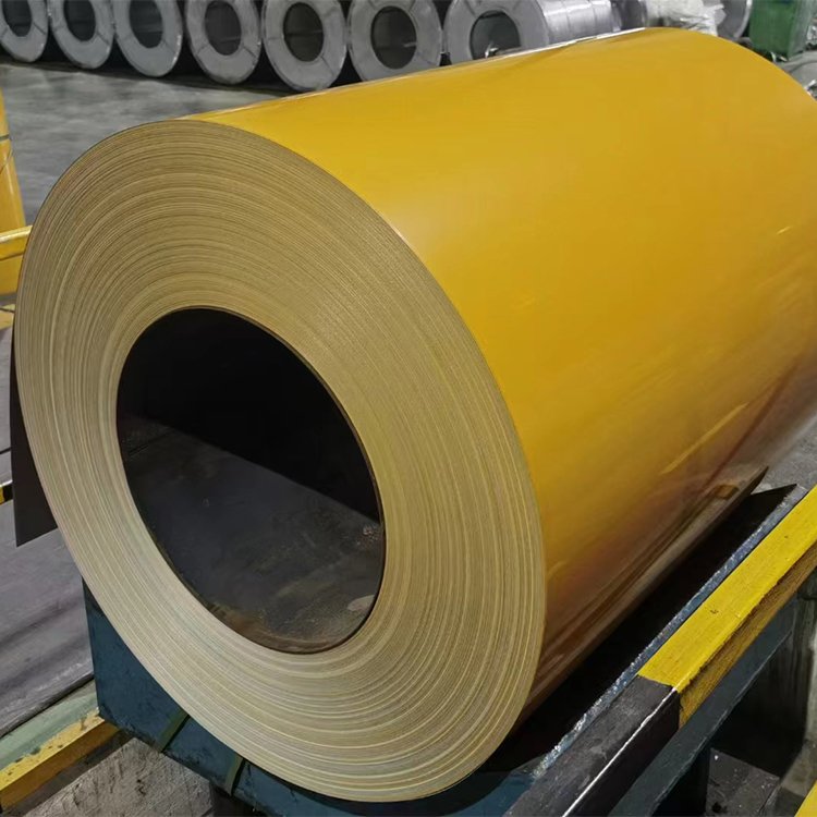 Wood Grain Color Coated Galvanized Strip Coil PPGI Steel Coil for Roofing Sheet
