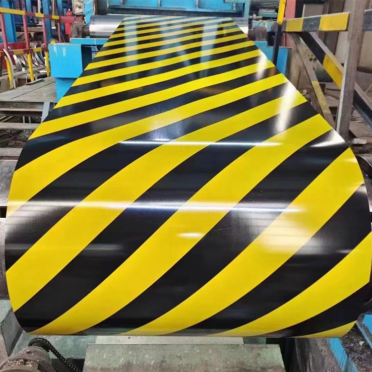 Wood Grain Color Coated Galvanized Strip Coil PPGI Steel Coil for Roofing Sheet