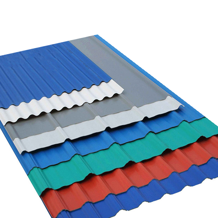 Long span 28 gauge metal color coated IBR corrugated roofing sheet plate
