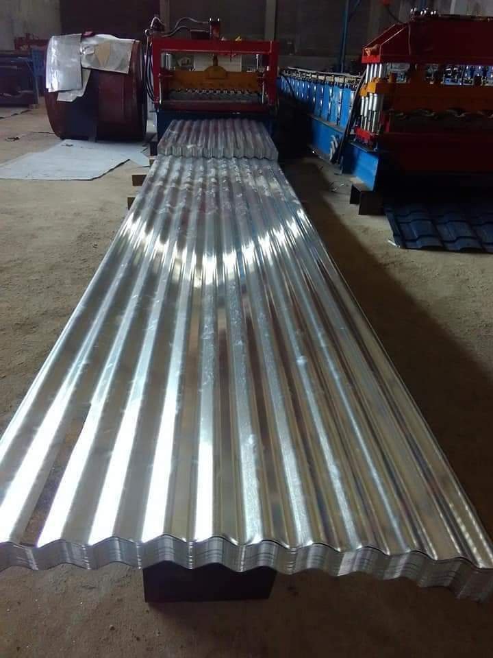 Prepainted Ppgi Ppgl Corrugated Galvanized Steel Sheets Color Coated Embossing Metal Roofing Tiles