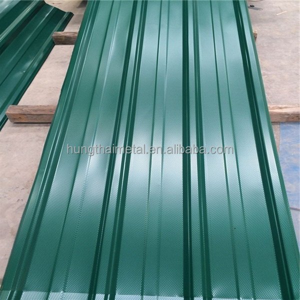 Prepainted Ppgi Ppgl Corrugated Galvanized Steel Sheets Color Coated Embossing Metal Roofing Tiles